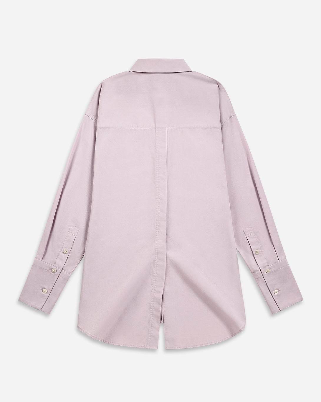 Iris Purple Back Slit Shirt Womens Button Up Shirt Long Sleeve Woven Shirt Womens Collared Dress Shirt 