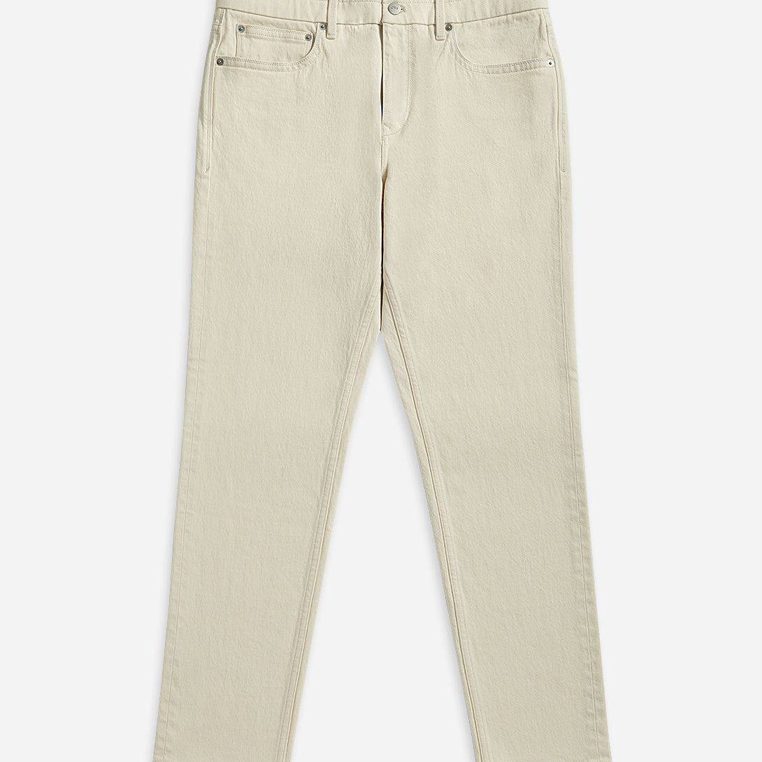 Off White Houstons Color Denim Mens Jeans Straight Tapered Fit 