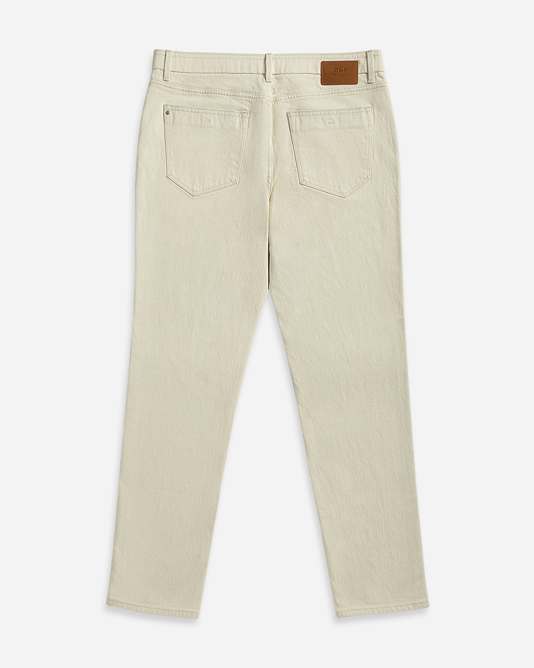 Off White Houstons Color Denim Mens Jeans Straight Tapered Fit 