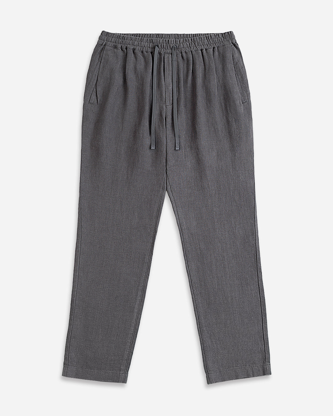 Forged Iron Ward Linen Pants Mens Linen Drawstring Pants Lightweight Summer Pants 