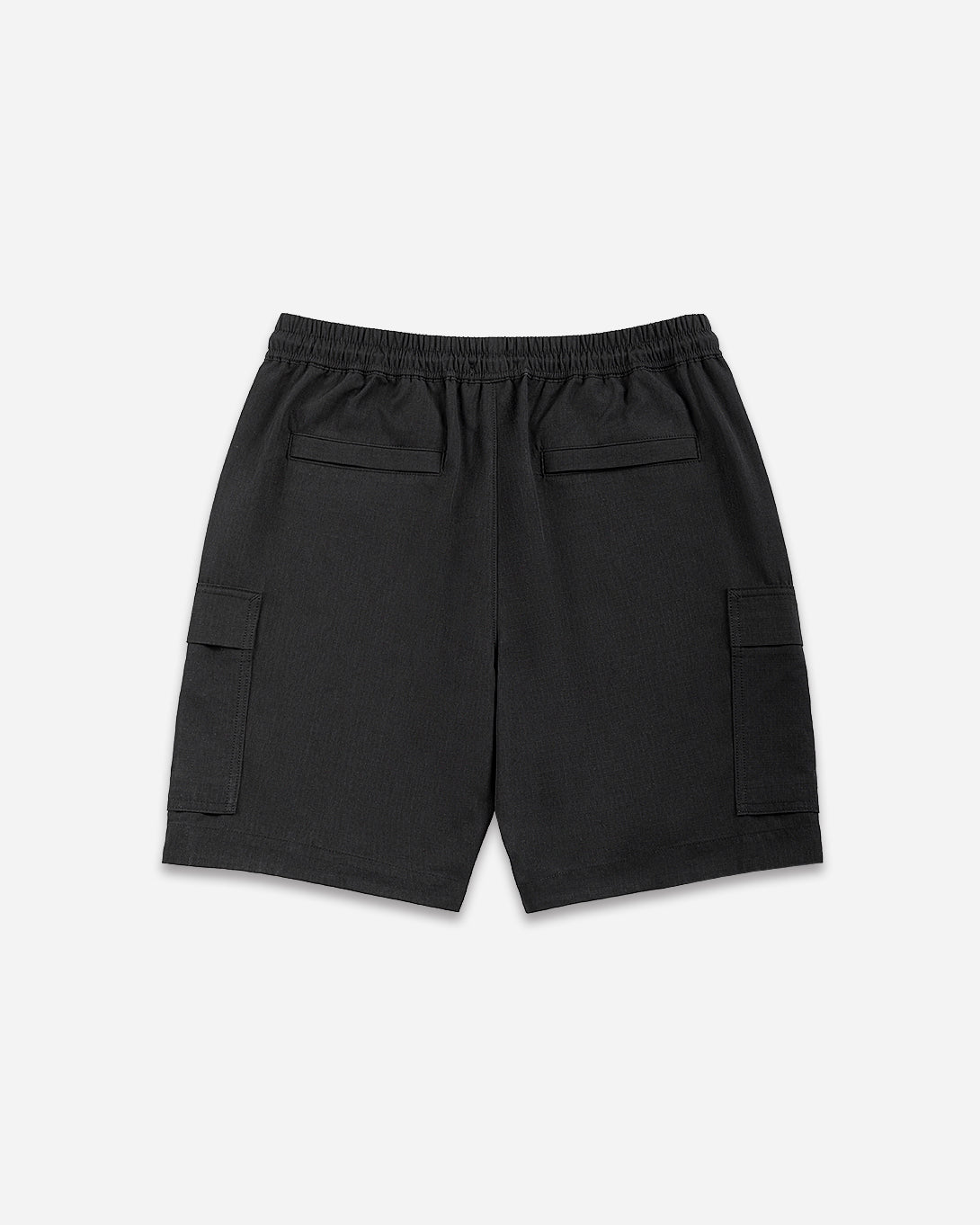Black Marlo Ripstop Shorts Mens Ripstop Outdoor Board Shorts Drawstring Shorts 