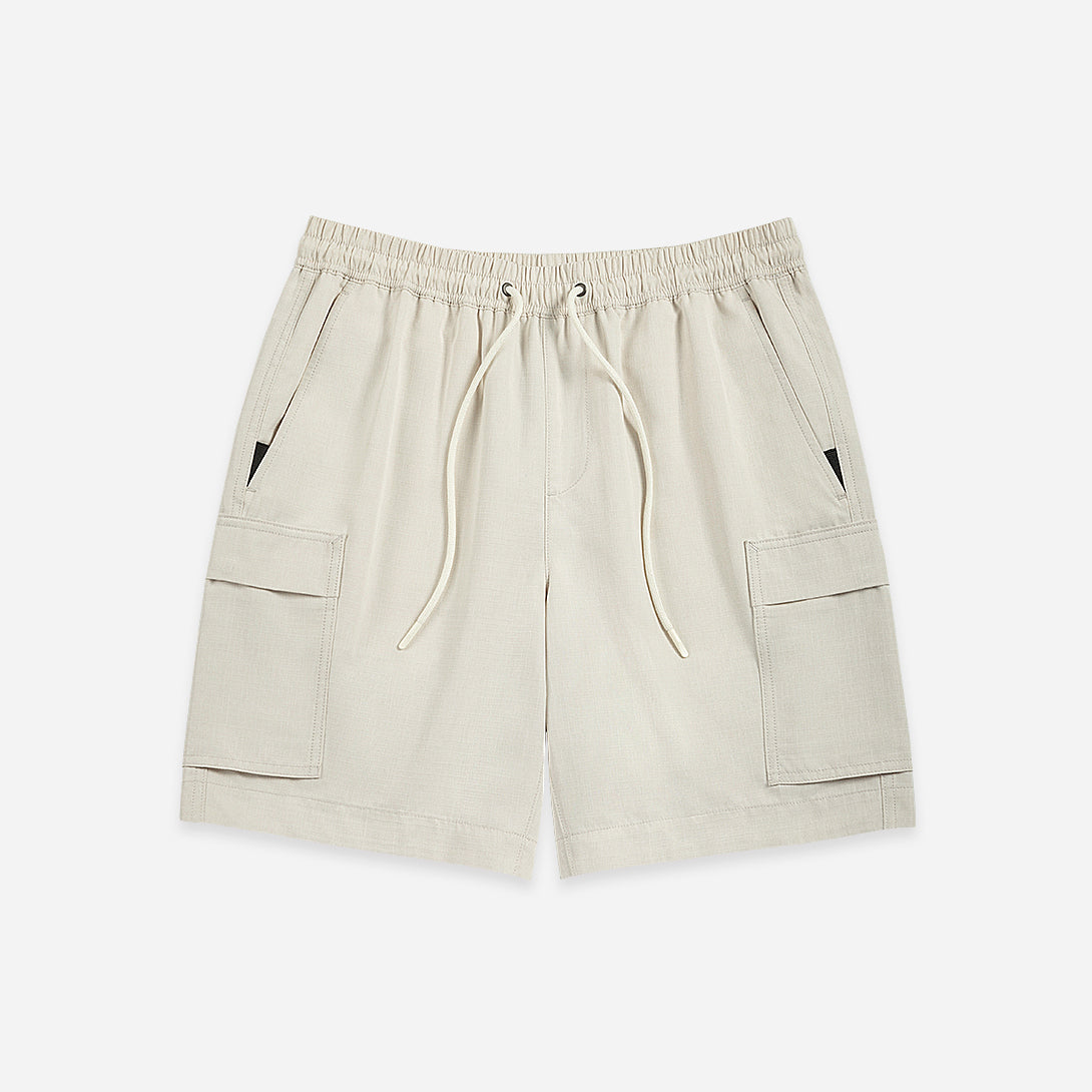 Silver Birch Marlo Ripstop Shorts Mens Ripstop Outdoor Board Shorts Drawstring Shorts 