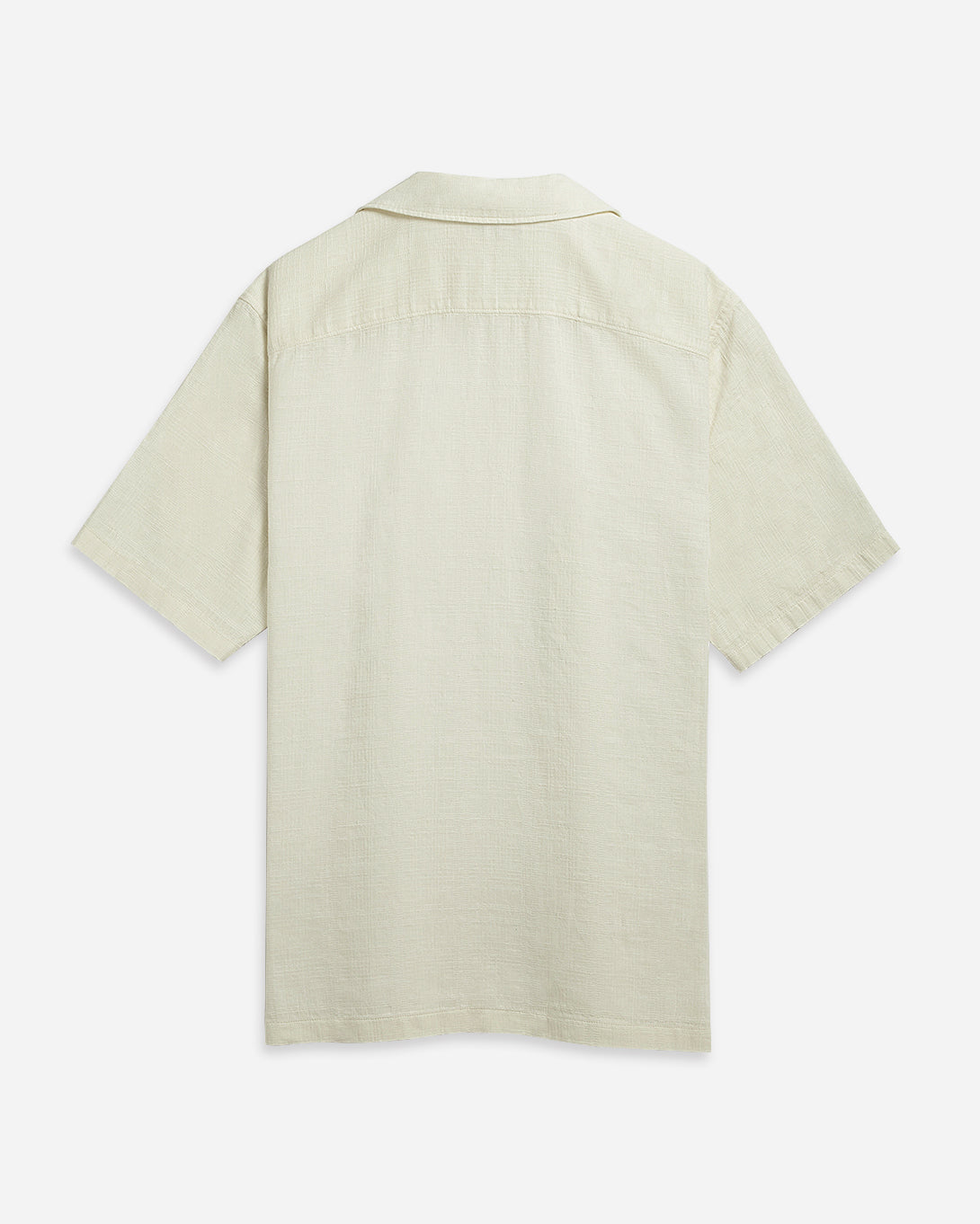Silver Birch Rockaway Linen Cotton Shirt Mens Camp Collar Linen Shirt Chest Pocket Short Sleeve Tee