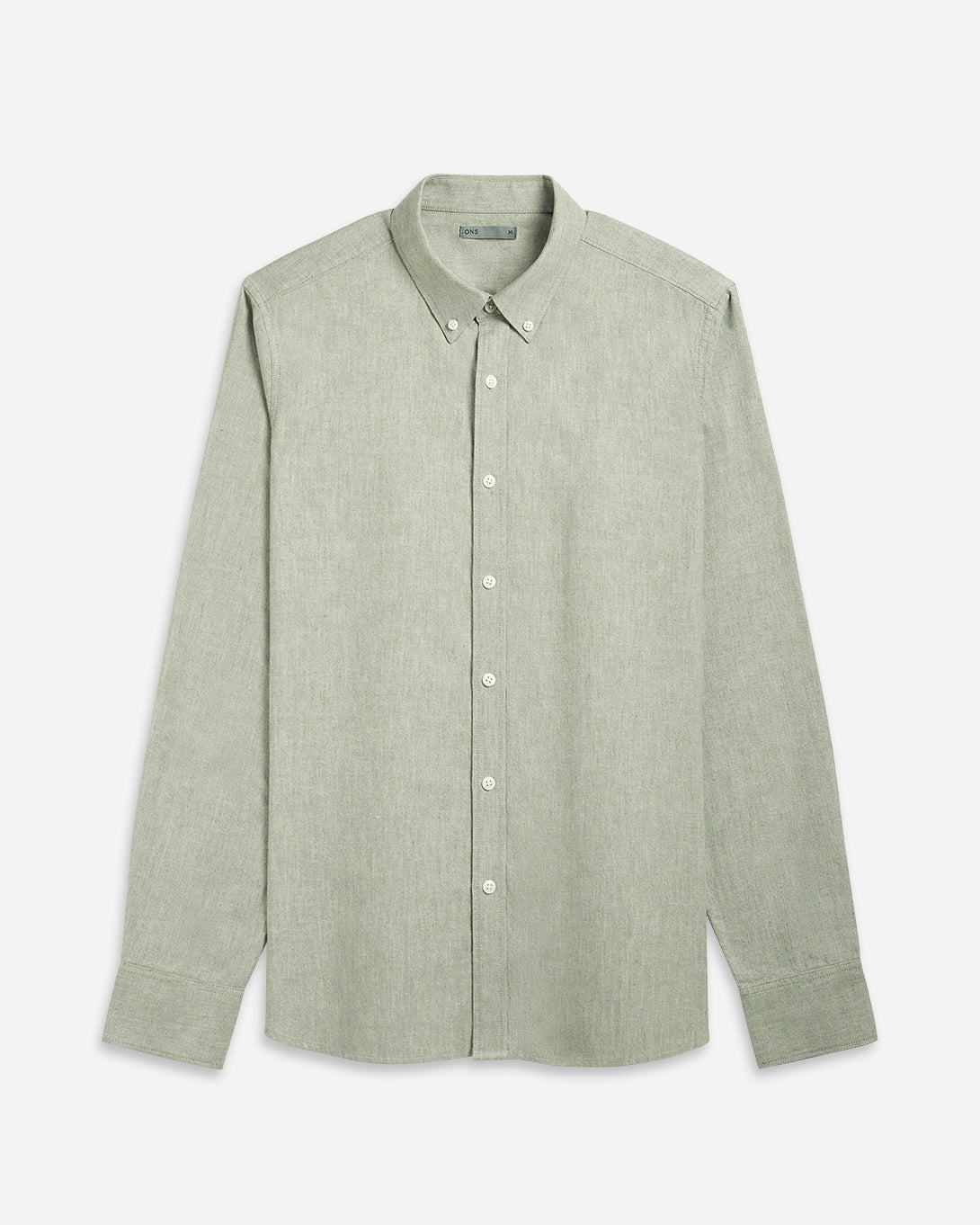Moss Green Heather Fulton Heather Oxford Shirt Mens Button Down Dress Shirt Heather Oxford Shirt Button Down Collar 