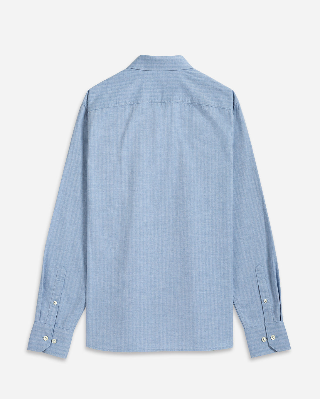 Lt Blue Adrian Herringbone Shirt Mens Spread Collar Shirt Herringbone Fabric Mens Dress Shirt All Season Shirt 